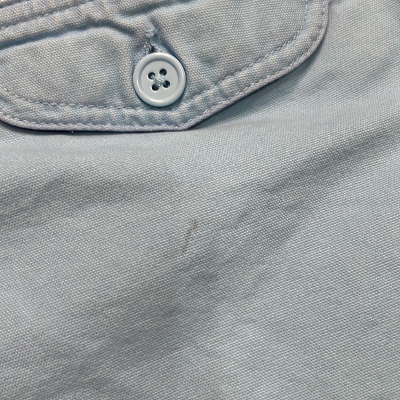 St. John's Bay Shorts Womens St Johns Bay Baby Blue Shorts B2